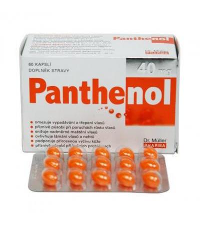 PANTHENOL cps 60 x 40mg (Dr. Müller)