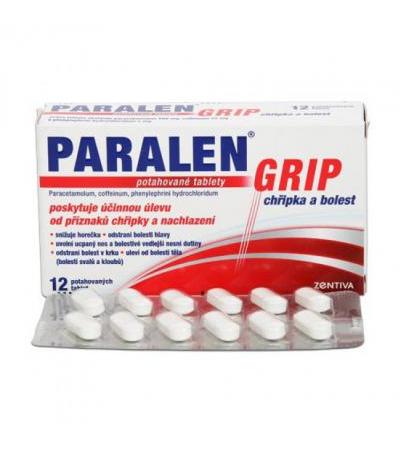 PARALEN GRIP chřipka a bolest tbl 12