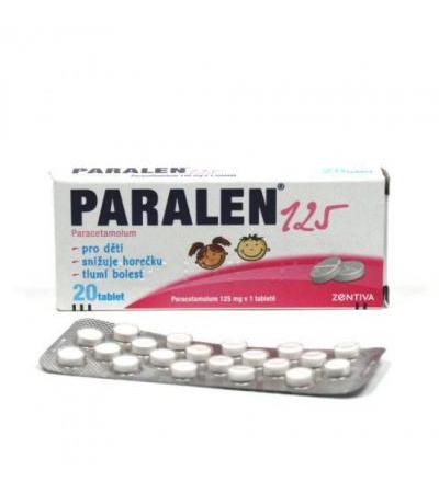PARALEN tbl 20x 125mg