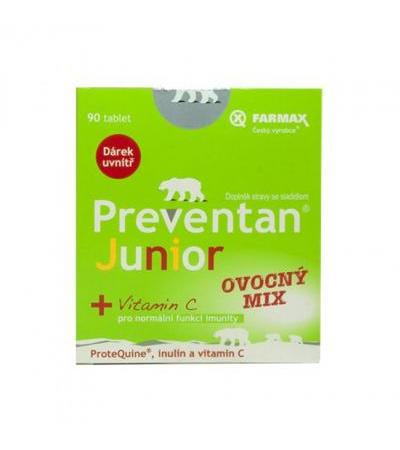 PREVENTAN Junior fruit mix tbl 90 + gift