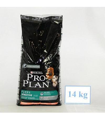 Purina PRO PLAN Dog Puppy SENSITIVE salmon and rice 14kg