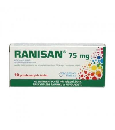 RANISAN tbl 10x 75mg