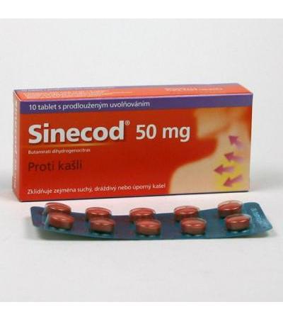 SINECOD tbl 10x 50mg