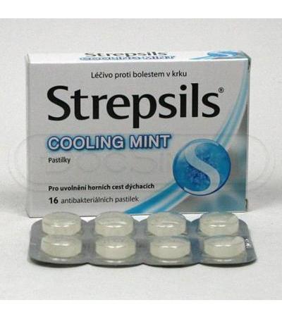 STREPSILS COOLING MINT lozenges 16