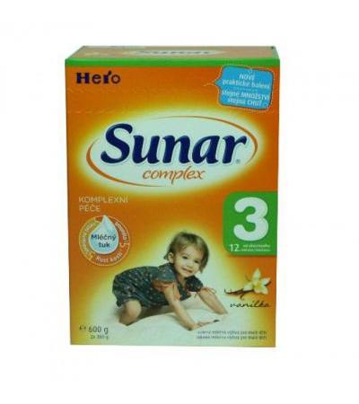 SUNAR COMPLEX 3 vanilla 600g
