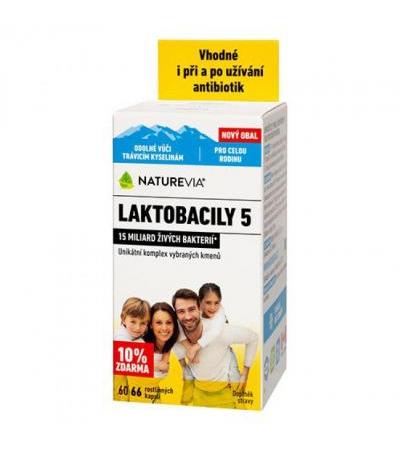 Swiss NatureVia LACTOBACILY 5 cps 66