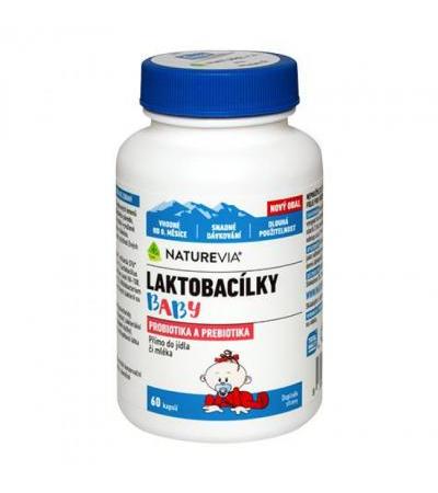 Swiss NatureVia LAKTOBACÍLKY BABY cps 60