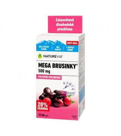 Swiss NatureVia MEGA CRANBERRIES cps 50+10