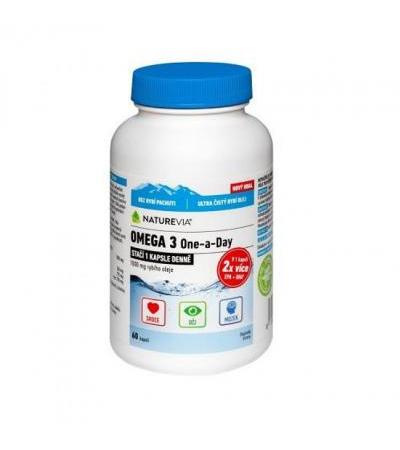 Swiss NatureVia Omega 3 One-a-Day cps 60