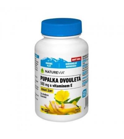 Swiss NatureVia PUPALKA dvouletá + vitamín E cps 90x 500mg