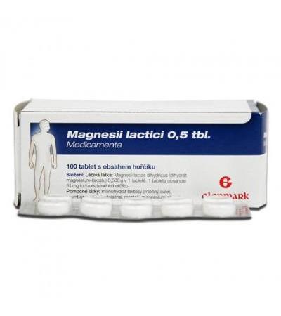 Tbl. MAGNESII LACTICI tbl 100x 0.5g