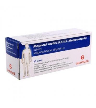 Tbl. MAGNESII LACTICI tbl 50x 0.5g