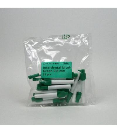 TePe GREEN 0,8mm interdental brush 25pcs