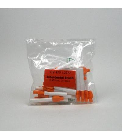 TePe ORANGE 0,45mm Extra Soft interdental brush 25pcs