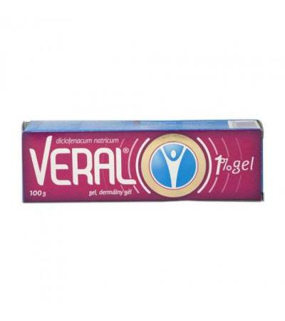 VERAL 1% GEL 100g