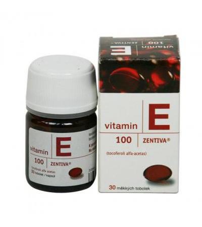VITAMIN E 100 Zentiva cps 30x 100mg
