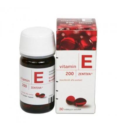 VITAMIN E 200 Zentiva cps 30x 200mg