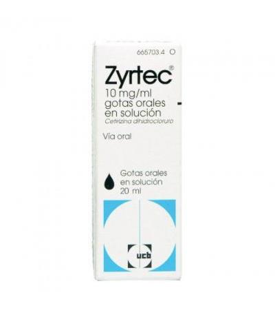 ZYRTEC drops 1x 20ml