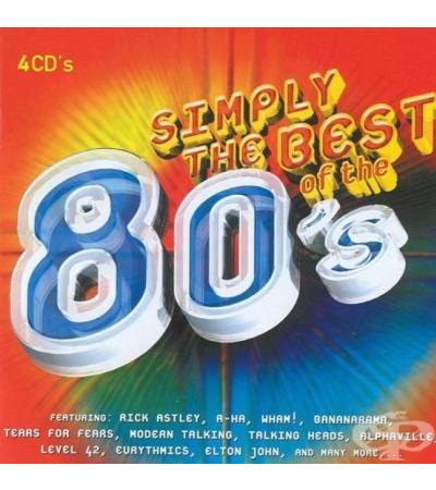 МУЗИКАЛНА КОЛЕКЦИЯ - SIMPLY THE BEST OF THE 80'S - 4 КОМПАКТ ДИСКА