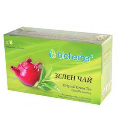 БИОХЕРБА ЗЕЛЕН ЧАЙ ФИЛТЪР * 20