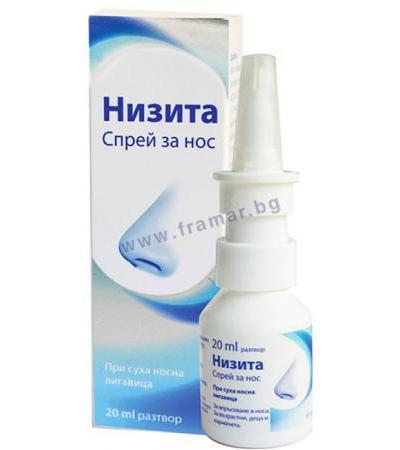 НИЗИТА спрей 20 мл.