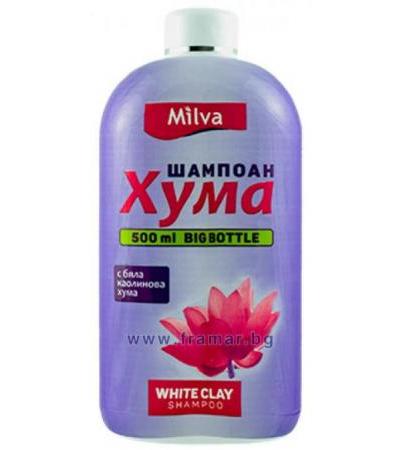 МИЛВА ШАМПОАН ЗА КОСА С ХУМА 500 мл.