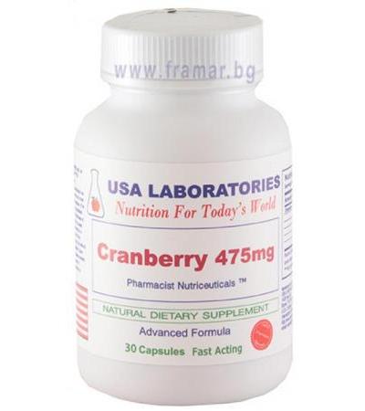 ЧЕРВЕНА БОРОВИНКА капсули 475 мг * 30 USA LABORATORIES