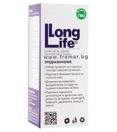 ЛОНГ ЛАЙФ сироп 200 мл МИРТА МЕДИКУС