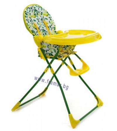 КИКА БО СТОЛЧЕ ЗА ХРАНЕНЕ TOSKANA LEMON