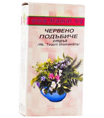 ЧЕРВЕНО ПОДЪБИЧЕ СТРЪК