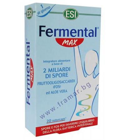 ФЕРМЕНТАЛ МАКС капсули * 20