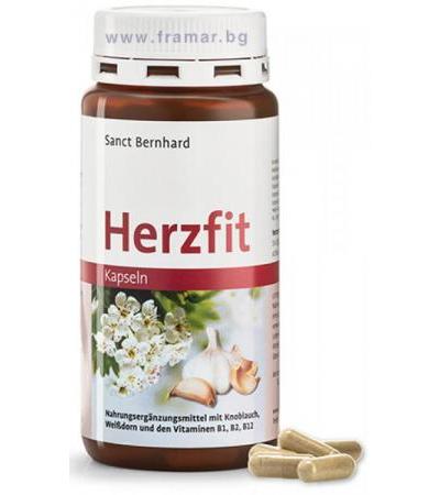ХЕРЦФИТ капсули * 180 SANCT BERNHARD