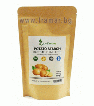 КАРТОФЕНО БРАШНО 200 гр. ЗДРАВНИЦА