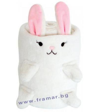 КИКА БО БЕБЕШКО ОДЕЯЛО 3D RABBIT