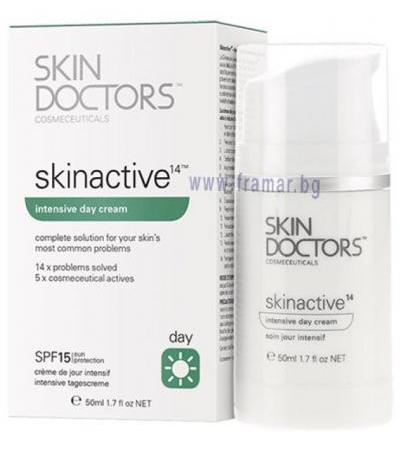 СКИН ДОКТОРС ДНЕВЕН КРЕМ SKINACTIVE 14 СЪС SPF 15 50 мл