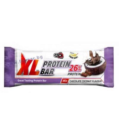 ПЮР НУТРИШЪН БАР XL С ШОКОЛАД И КОКОС 80 гр.