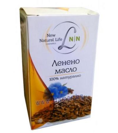 НЮ НЕЙЧЪР МАСЛО ЛЕНЕНО 50 мл.