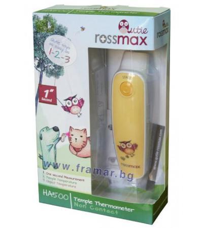 ЕЛЕКТРОНЕН ТЕРМОМЕТЪР ЗА ЧЕЛО ROSSMAX HA 500 Q С ДЕТСКИ ДИЗАЙН