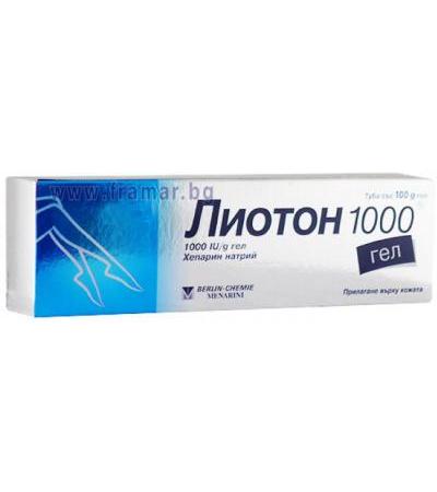 ЛИОТОН 1000 ГЕЛ 100 гр.
