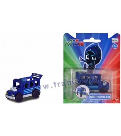 ДИКИ PJ MASK НОЩЕН НИНДЖА БУС 7 см 203141004