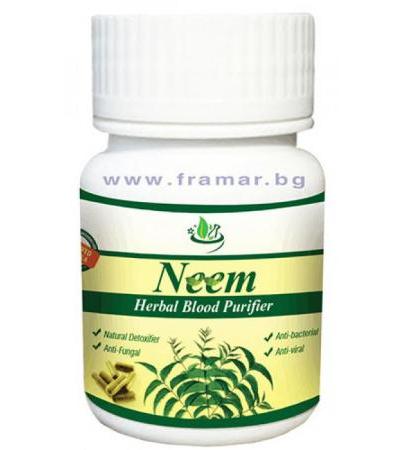 НИЙМ капсули 500 мг * 40 DEEP AYURVEDA