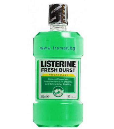 ВОДА ЗА УСТА LISTERINE FRESHBURST 500 мл.