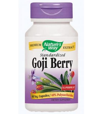 ГОДЖИ БЕРИ капсули 500 мг * 60 NATURE'S WAY