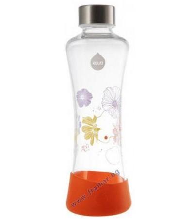 ЕКО СТЪКЛЕНА БУТИЛКА EQUA МАК (POPPY) 550 мл