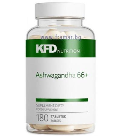 КФД НУТРИШЪН АШВАГАНДА 66+ таблетки * 180