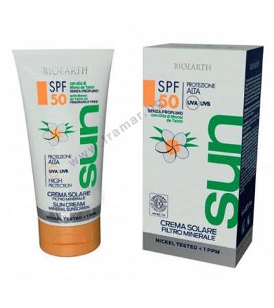 БИОЪРТ СЪН БИО СЛЪНЦЕЗАЩИТЕН КРЕМ СЪС SPF 50 150 мл
