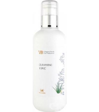 ПОЧИСТВАЩ ТОНИК ЗА МАЗНА ДО КОМБИНИРАН ТИП КОЖА 230 мл. VB COLLAGENA CLINIC and ALOE PROFESSIONAL