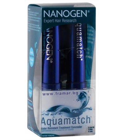 НАНОГЕН МОЛИВ AQUAMATCH ЗА МАТИРАНЕ НА СКАЛПА MEDIUM BROWN 2 * 3.94 гр.