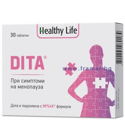 ДИТА ПРИ СИМПТОМИ НА МЕНОПАУЗА таблетки * 30
