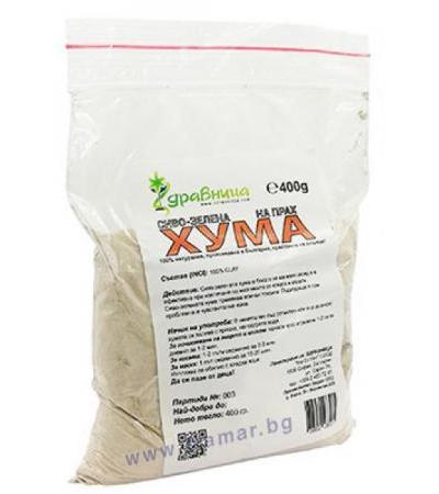 СИВО - ЗЕЛЕНА ХУМА 400 гр. ЗДРАВНИЦА